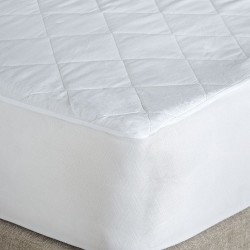 Επίστρωμα Μαξιλαριών Καπιτονέ Σετ White Comfort Quilt Cotton Palamaiki (50x70) 2Τεμ
