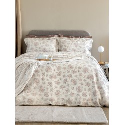 Σεντόνια Μονά Σετ Ivy Collection IS806 Satin Cotton Palamaiki (170x270) 3Τεμ