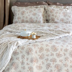 Σεντόνια Μονά Σετ Ivy Collection IS806 Satin Cotton Palamaiki (170x270) 3Τεμ