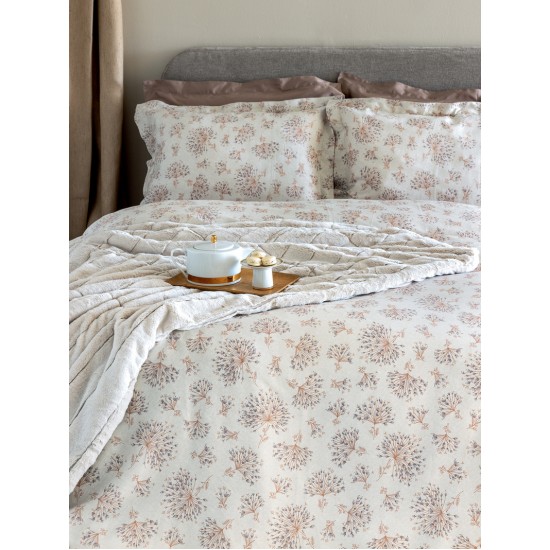 Σεντόνια Μονά Σετ Ivy Collection IS806 Satin Cotton Palamaiki (170x270) 3Τεμ Σεντόνια Μονά Σετ Ivy Collection IS806 Satin Cotton Palamaiki (170x270) 3Τεμ