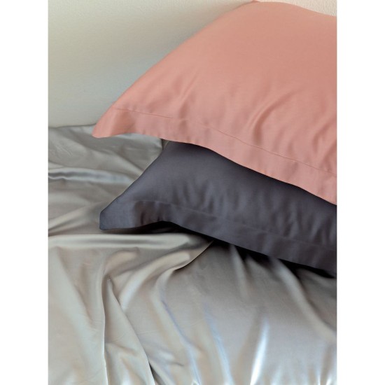 Σεντόνια Υπέρδιπλα Σετ Nature Coal 300TC Bamboo Cotton Palamaiki (250x270) 4Τεμ