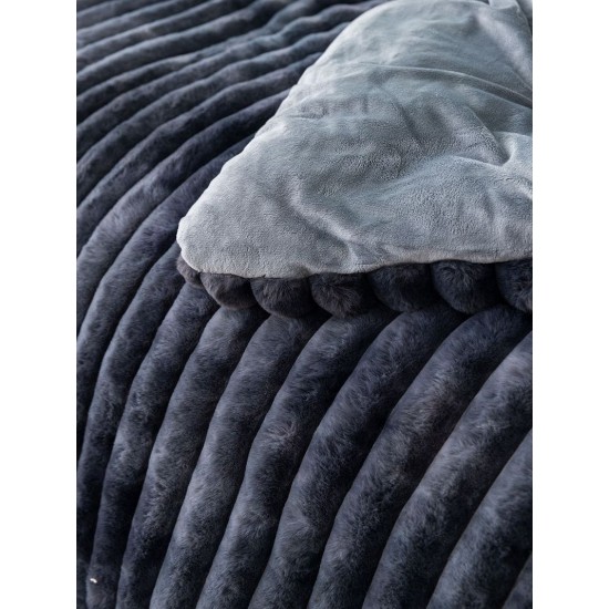 Κουβερτοπάπλωμα Υπέρδιπλο Comforter Collection Tidi-2 Grey Palamaiki (220x240) 1Τεμ