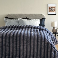 Κουβερτοπάπλωμα Υπέρδιπλο Comforter Collection Cate Grey Palamaiki (220x240) 1Τεμ