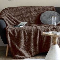 Κουβέρτα  Καναπέ Aleria Beige Flannel-Sherpa Palamaiki (130x180) 1Τεμ