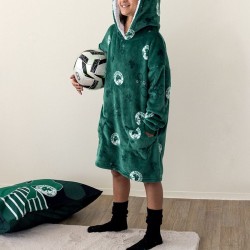 Κουβέρτα Fleece Με Κουκούλα & Μανίκια Cositos Kids Collection Panathinaikos Palamaiki 1Τεμ Κουβέρτα Fleece Με Κουκούλα & Μανίκια Cositos Kids Collection Panathinaikos Palamaiki 1Τεμ