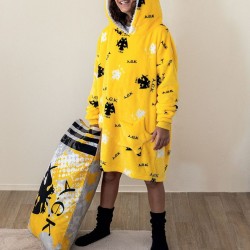 Κουβέρτα Fleece Με Κουκούλα & Μανίκια Cositos Kids Collection Aek Palamaiki 1Τεμ Κουβέρτα Fleece Με Κουκούλα & Μανίκια Cositos Kids Collection Aek Palamaiki 1Τεμ