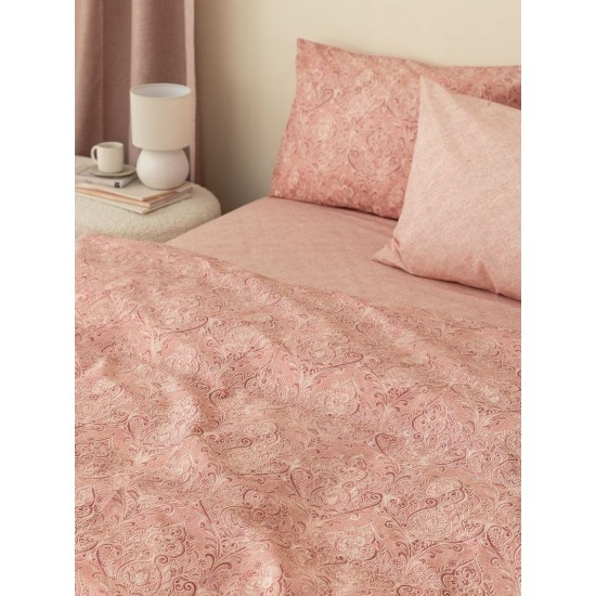 Παπλωματοθήκη Υπέρδιπλη Σετ Fashion Life FL6244 Cotton Palamaiki (240x250) 3Τεμ