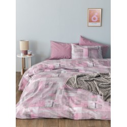 Παπλωματοθήκη Υπέρδιπλη Σετ Fashion Life FL6252 Cotton Palamaiki (240x250) 3Τεμ
