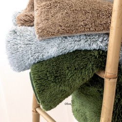 Πατάκι Μπάνιου Bath Collection Bampa Moka Cotton Palamaiki (60x120 ) 1Τεμ