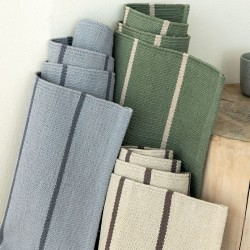 Χαλάκι Κουζίνας Rugs Collection Pin Grey Cotton Palamaiki (60x120) 1Τεμ