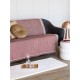Ριχτάρι Τετραθέσιου Throws Collection Tuna 2 Pink Microcenille Palamaiki (180x320) 1Τεμ