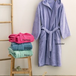 Μπουρνούζι Παιδικό Με Κουκούλα Kids Bath Collection Junior Aqua Cotton Palamaiki 1Τεμ