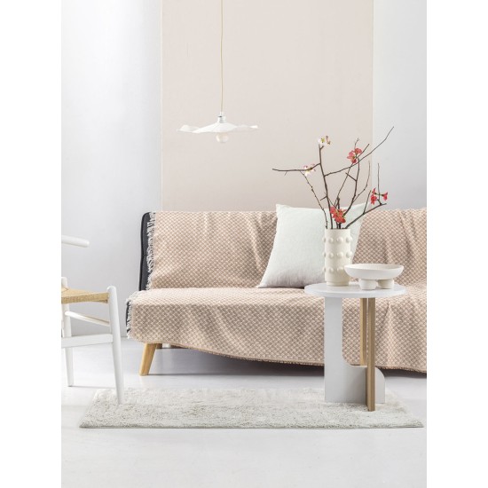 Ριχτάρι Πολυθρόνας Διπλής Όψης Throws Mary Beige Palamaiki (180x180) 1Τεμ Ριχτάρι Πολυθρόνας Διπλής Όψης Throws Mary Beige Palamaiki (180x180) 1Τεμ