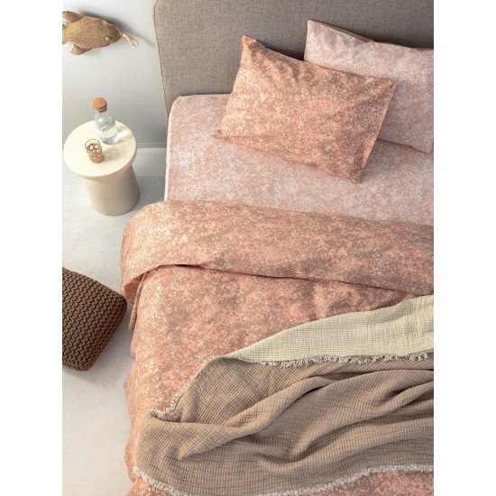 Σεντόνια Μονά Σετ Fashion Life FL6268 Cotton Palamaiki (100x200+30 )Με Λάστιχο 3Τεμ