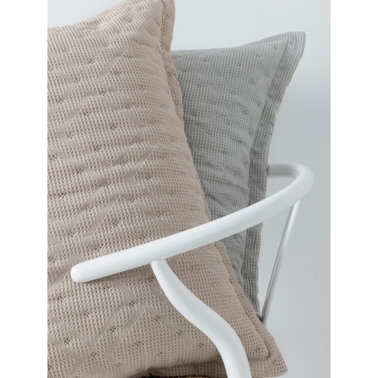 Κουβερλί Μονό Alison Beige Poly Waffle Palamaiki (160x240) 1Τεμ