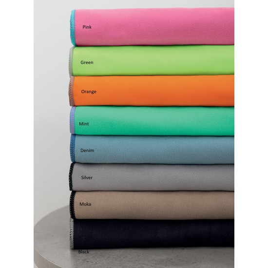 Πετσέτα Γυμναστηρίου Gym Active Silver Micro Palamaiki (90x160) 1Τεμ