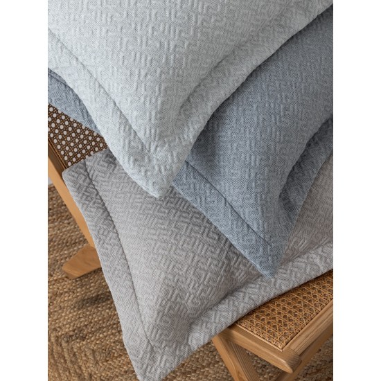 Κουβέρτα Καλοκαιρινή Μονή Zoe Silver Matelase Palamaiki (170x260) 1Τεμ