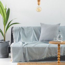Ριχτάρι Διθέσιου Διπλής Όψης Throws Kiki Mint Palamaiki (180x250) 1Τεμ