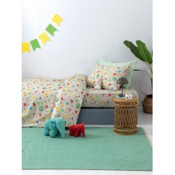 Σεντόνια Παιδικά Μονά Σετ My Kingdom MK768 Cotton Palamaiki (170x260) 3Τεμ