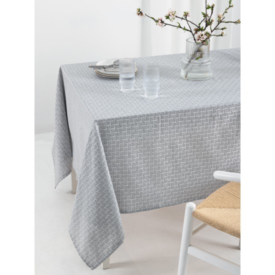 Τραπεζομάντηλο Αλέκιαστο Formal Dinner Milly Grey Palamaiki (175x320) 1Τεμ