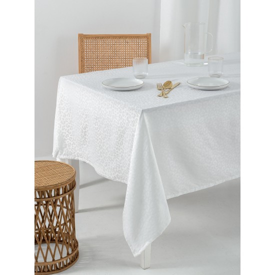 Τραπεζομάντηλο Αλέκιαστο Formal Dinner Lita White Palamaiki (175x320) 1Τεμ