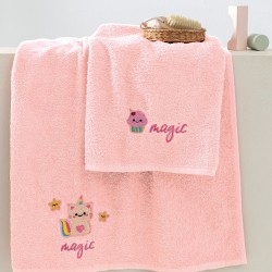 Πετσέτες Παιδικές Σετ Kids Bath Unicat Cotton Palamaiki 2Τεμ