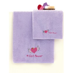 Πετσέτες Παιδικές Σετ Kids Bath Girpo Cotton Palamaiki 2Τεμ