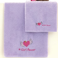 Πετσέτες Παιδικές Σετ Kids Bath Girpo Cotton Palamaiki 2Τεμ