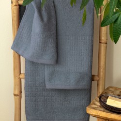 Πετσέτα Μπάνιου Towels Roll Grey Cotton Palamaiki (80x160) 1Τεμ