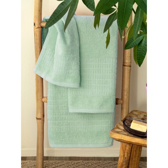 Πετσέτα Μπάνιου Towels Roll Mint Cotton Palamaiki (80x160) 1Τεμ
