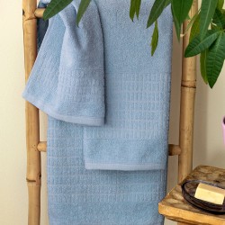 Πετσέτα Μπάνιου Towels Roll Blue Cotton Palamaiki (80x160) 1Τεμ