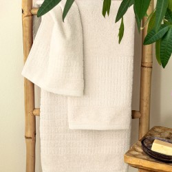 Πετσέτα Μπάνιου Towels Roll Ecru Cotton Palamaiki (80x160) 1Τεμ