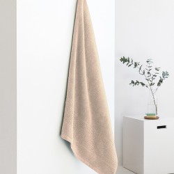 Πετσέτα Μπάνιου Towels Roke Beige Cotton Palamaiki (80x160) 1Τεμ
