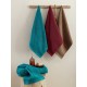 Πετσέτα Προσώπου Towels Roke Wine Cotton Palamaiki (50x90) 1Τεμ