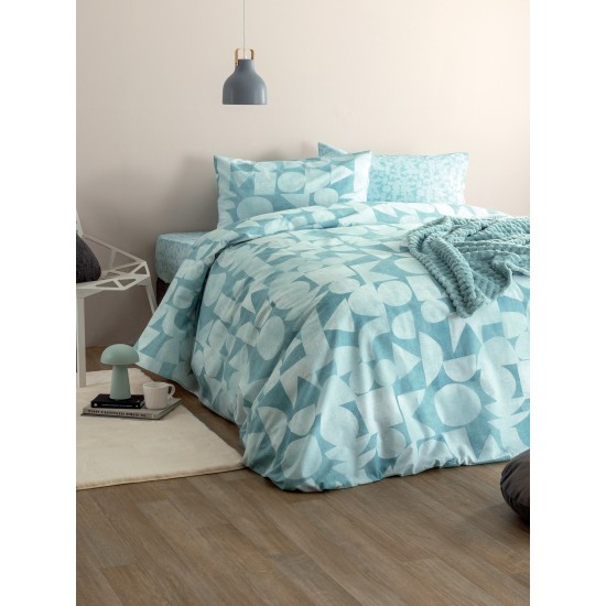 Σεντόνια Υπέρδιπλα Σετ Fashion Life FL6288 Cotton Palamaiki (240x260) 4Τεμ