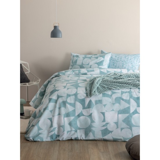 Σεντόνια Υπέρδιπλα Σετ Fashion Life FL6288 Cotton Palamaiki (240x260) 4Τεμ