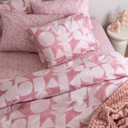 Σεντόνια Υπέρδιπλα Σετ Fashion Life FL6289 Cotton Palamaiki (240x260) 4Τεμ