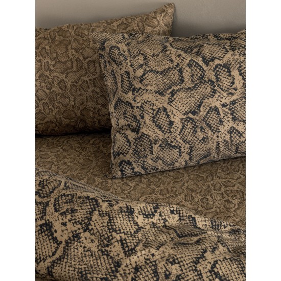 Σεντόνια Φανελένια Μονά Σετ Flannel Beauty FB0243 Cotton Palamaiki (170x265) 3Τεμ