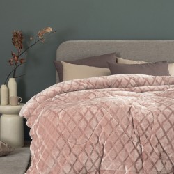 Κουβερτοπάπλωμα King Size Nadine-05 Pink Palamaiki (240x260) 1Τεμ