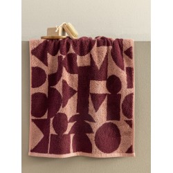 Πετσέτα Προσώπου Towels Tuv Rose Jacquard Cotton Palamaiki (50x90) 1Τεμ