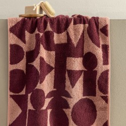 Πετσέτα Προσώπου Towels Tuv Rose Jacquard Cotton Palamaiki (50x90) 1Τεμ