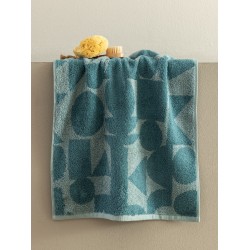 Πετσέτες Σετ Towels Tuv Sky Jacquard Cotton Palamaiki 3Τεμ