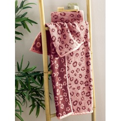 Πετσέτα Προσώπου Towels Pam Rose Jacquard Cotton Palamaiki (50x90) 1Τεμ