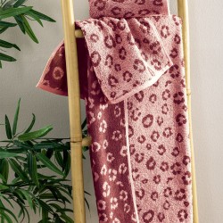 Πετσέτα Προσώπου Towels Pam Rose Jacquard Cotton Palamaiki (50x90) 1Τεμ