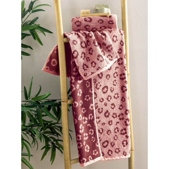 Πετσέτες Σετ Towels Pam Rose Jacquard Cotton Palamaiki 3Τεμ