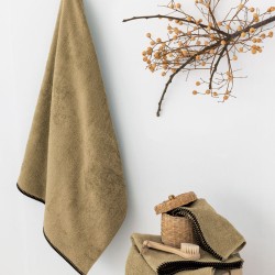 Πετσέτα Προσώπου Towels Brooklyn Curry Cotton Palamaiki (50x90) 1Τεμ