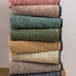 Πετσέτα Μπάνιου Towels Brooklyn Beige Cotton Palamaiki (80x160) 1Τεμ
