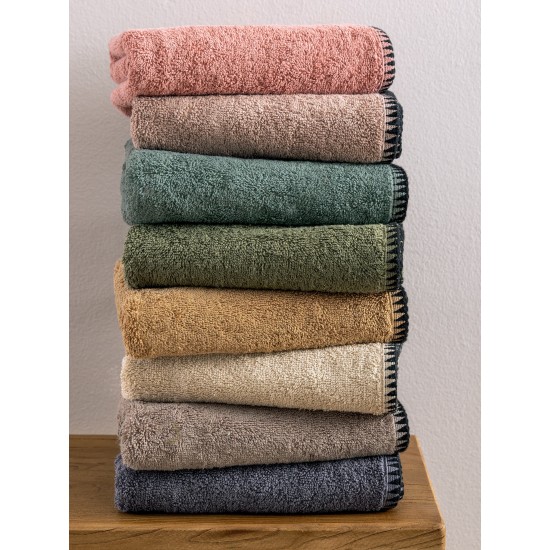 Πετσέτα Μπάνιου Towels Brooklyn Beige Cotton Palamaiki (80x160) 1Τεμ