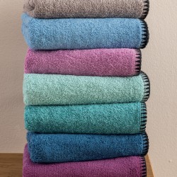 Πετσέτα Μπάνιου Towels Brooklyn Grey Cotton Palamaiki (80x160) 1Τεμ