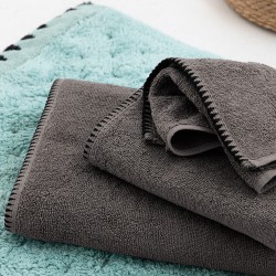 Πετσέτα Μπάνιου Towels Brooklyn Coal Cotton Palamaiki (80x160) 1Τεμ